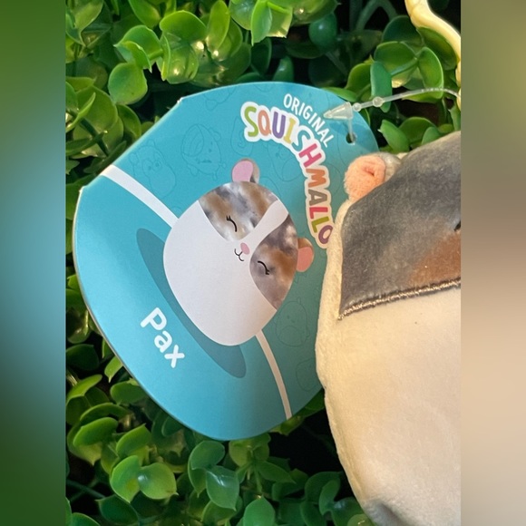 NWT Pax the Hamster Clip Squishmallows 3" - Picture 4 of 7